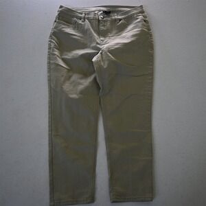 DG2 16P Mid‎ Rise Skinny Brown Stretch Denim Womens Jeans